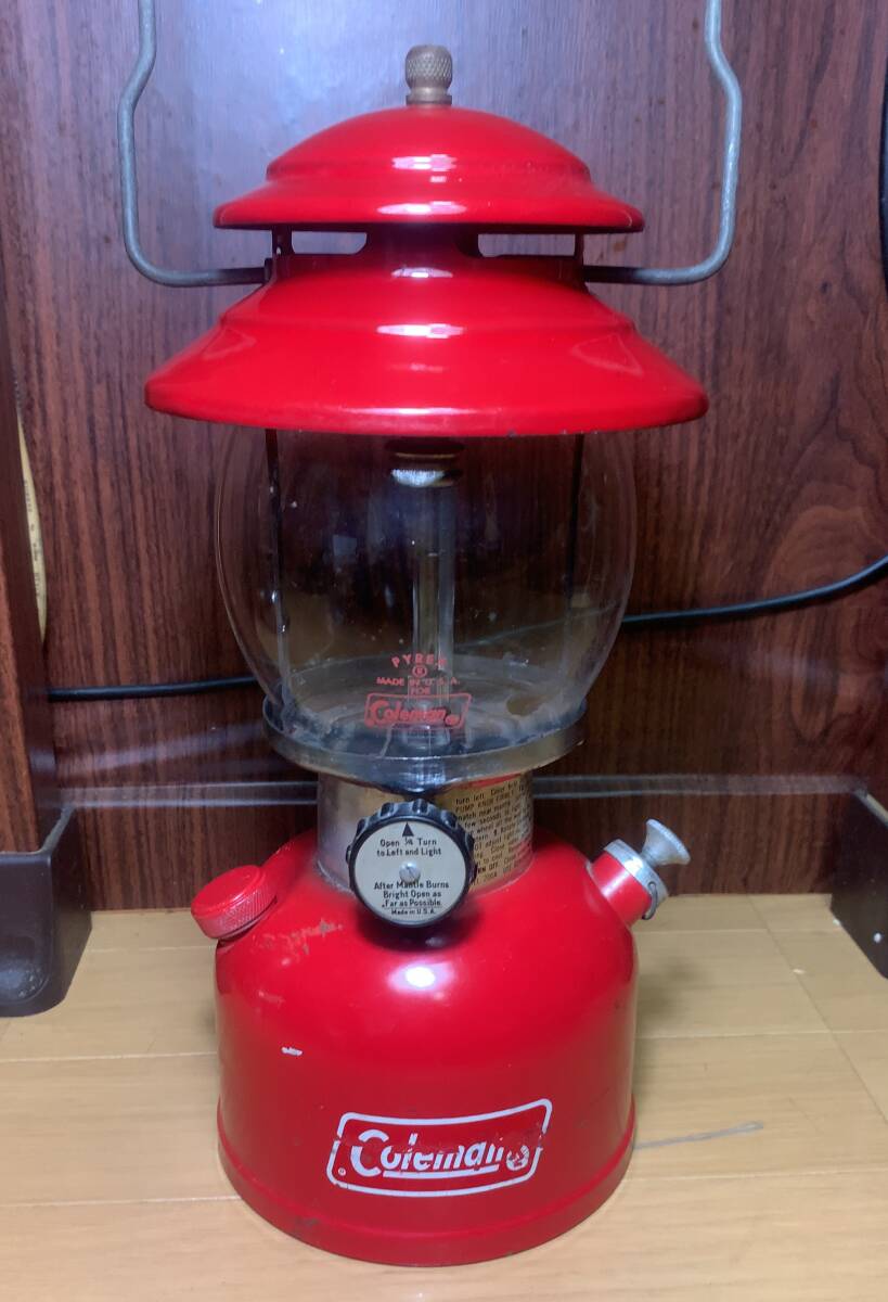 ★Coleman コールマン 200A 76/2 PYREXグローブ
