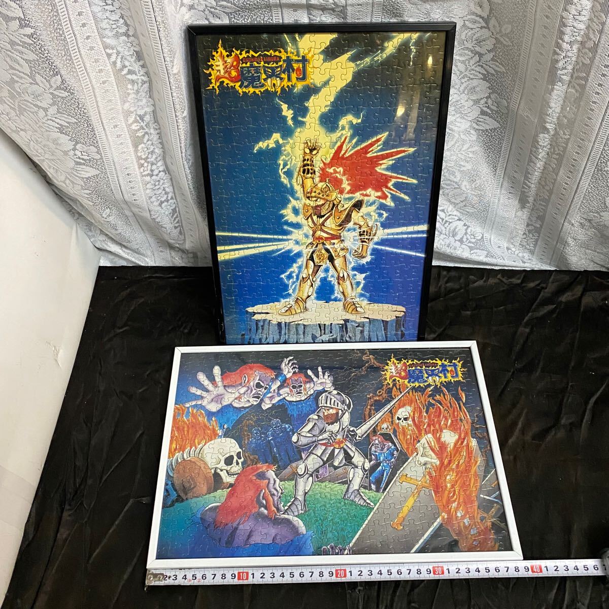 超魔界村 300ピース 2個セット 260×380mm 額付き 黄金の鎧 ジグソーパズル