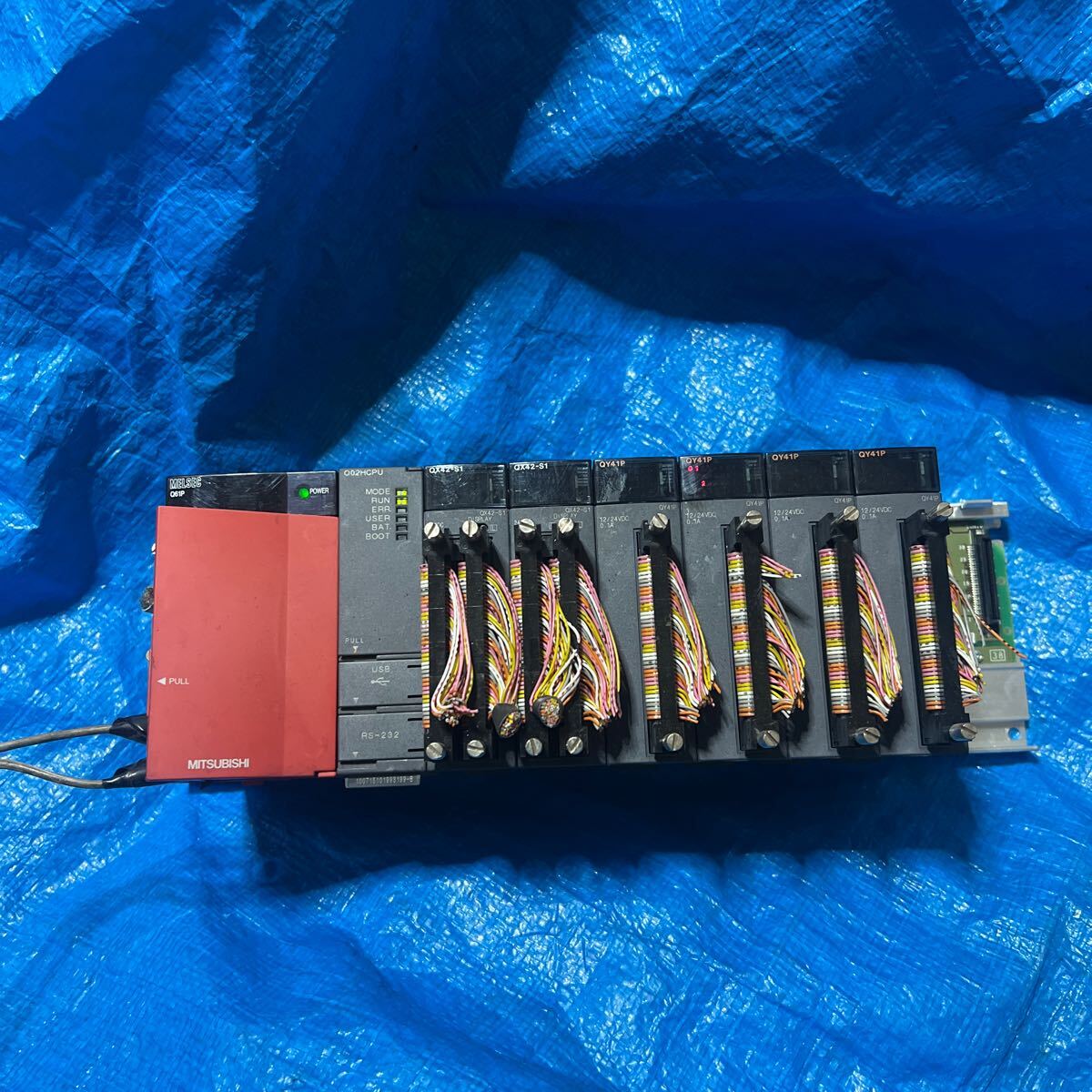 三菱電機 PLC シーケンサ Q02HCPU - スイッチング電源 三菱電機 PLC シーケンサ Q02HCPU - スイッチング電源