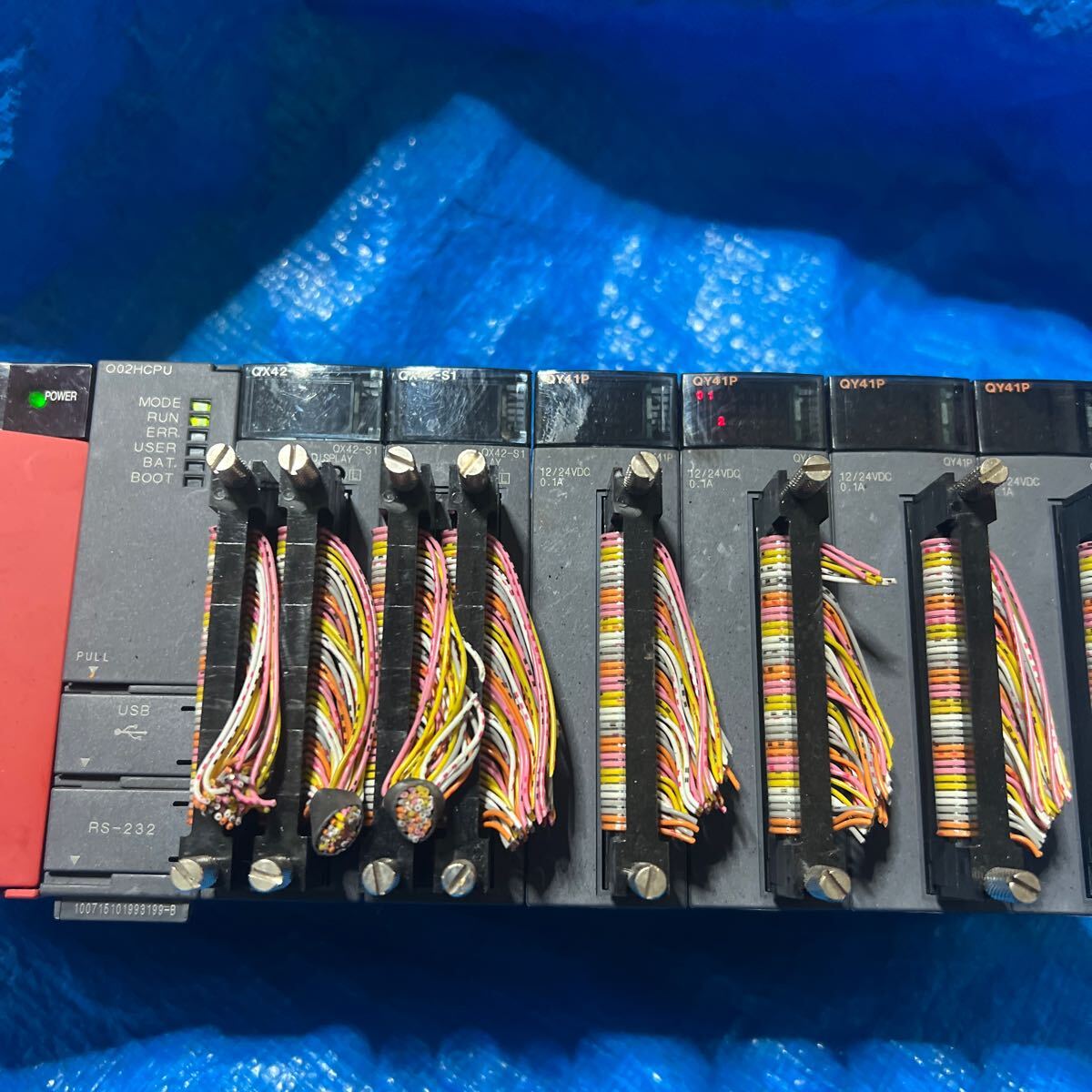 三菱電機 PLC シーケンサ Q02HCPU - スイッチング電源 三菱電機 PLC シーケンサ Q02HCPU - スイッチング電源