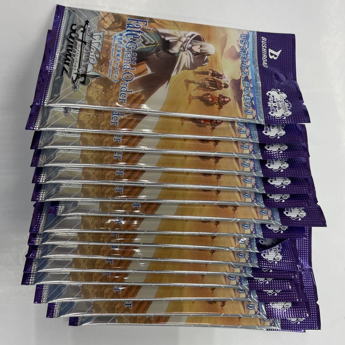 説明文をお読みください　ヴァイス ブースターパック 劇場版 Fate/Grand Order -神聖円卓領域キャメロット 16パックセット