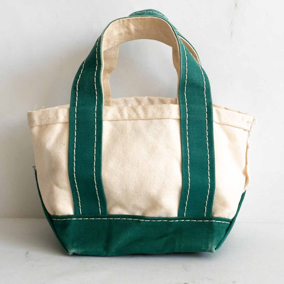 80s/2色タグ】L.L.Bean【キャンバス トートバッグ】 80年代 ミニ 80s/2色タグ】L.L.Bean【キャンバス トートバッグ】 80年代 ミニ