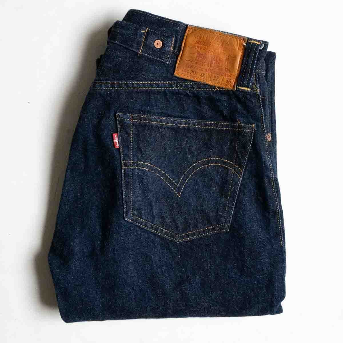 バレンシア製/美品濃紺】 LEVI'S 【201XX ビッグE デニムパンツ バレンシア製/美品濃紺】 LEVI'S 【201XX ビッグE デニムパンツ