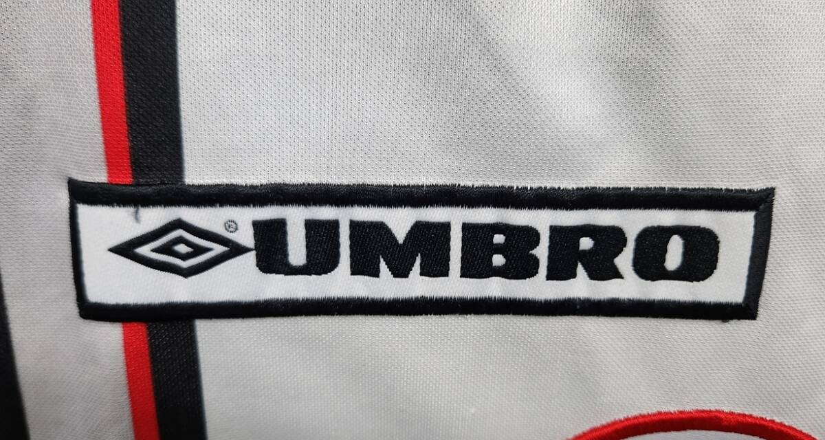 98-99アヤックス AJAX(A)#10 リトマネン LITMANEN 正規(guī)UMBRO 半袖 UEFA CL仕様 L