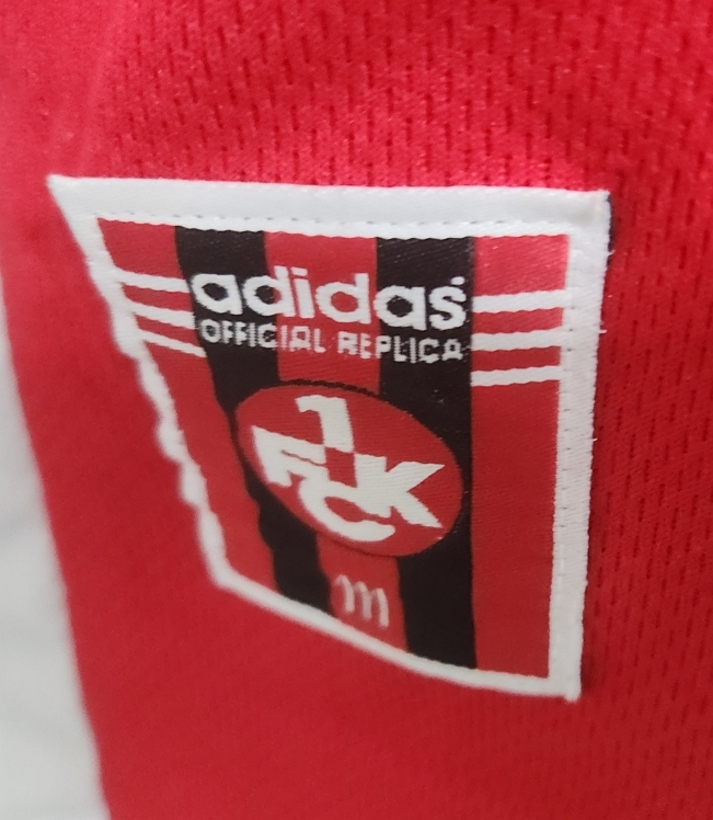 98-99 1.FC Kaiser slauterunFC Kaiserslautern(H) #3mihya L *ba подставка BALLACK adidas стандартный Bundesliga specification XL