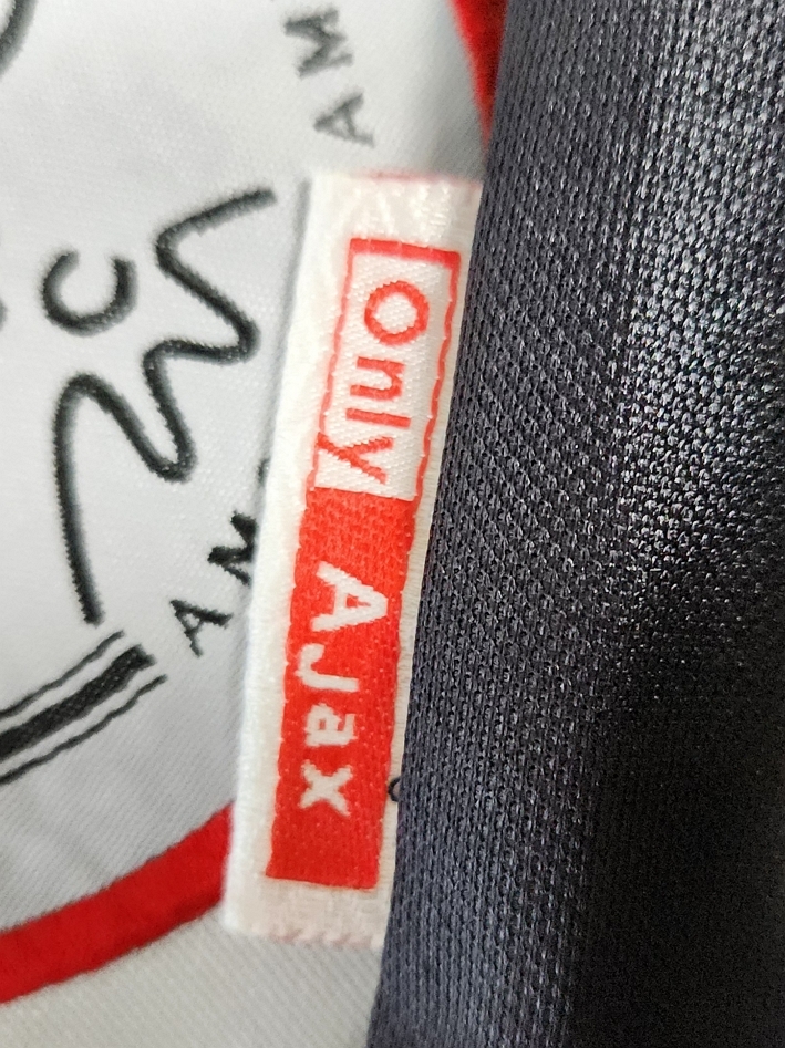 98-99アヤックス AJAX(A)#10 リトマネン LITMANEN 正規(guī)UMBRO 半袖 UEFA CL仕様 L