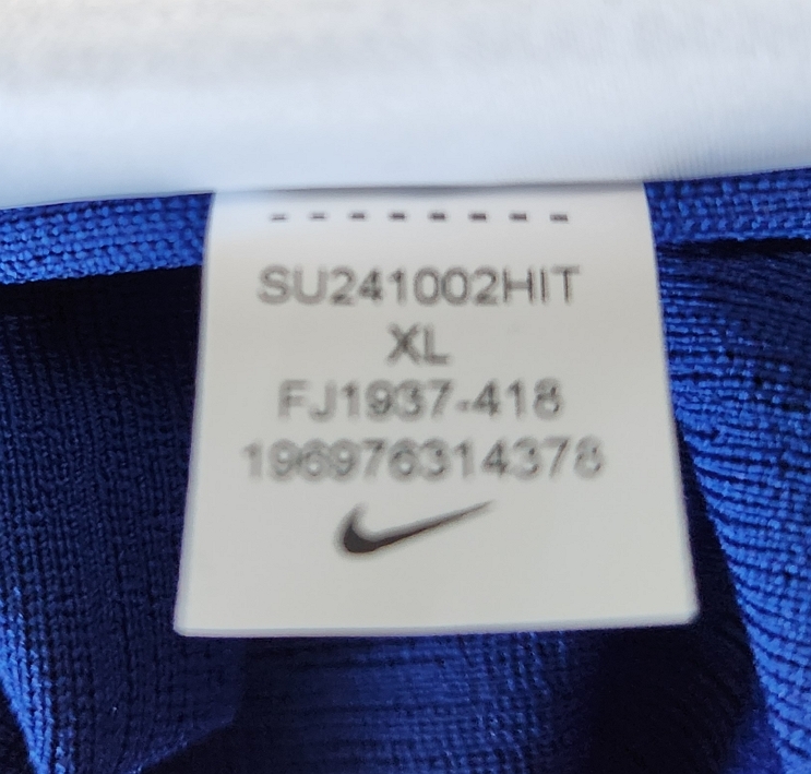 24-25韓國 Dryfit ADV Eliteロングスリーブ ドリル トップ(ブラック) 選手用長袖 Nike正規(guī) スポンサー仕様 XL