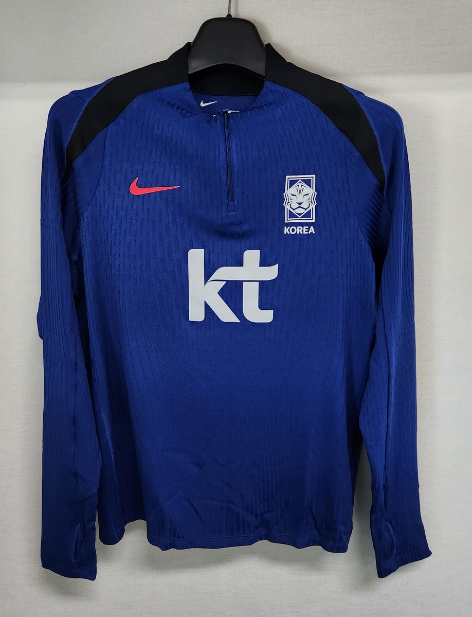 24-25韓國 Dryfit ADV Eliteロングスリーブ ドリル トップ(ブラック) 選手用長袖 Nike正規(guī) スポンサー仕様 XL