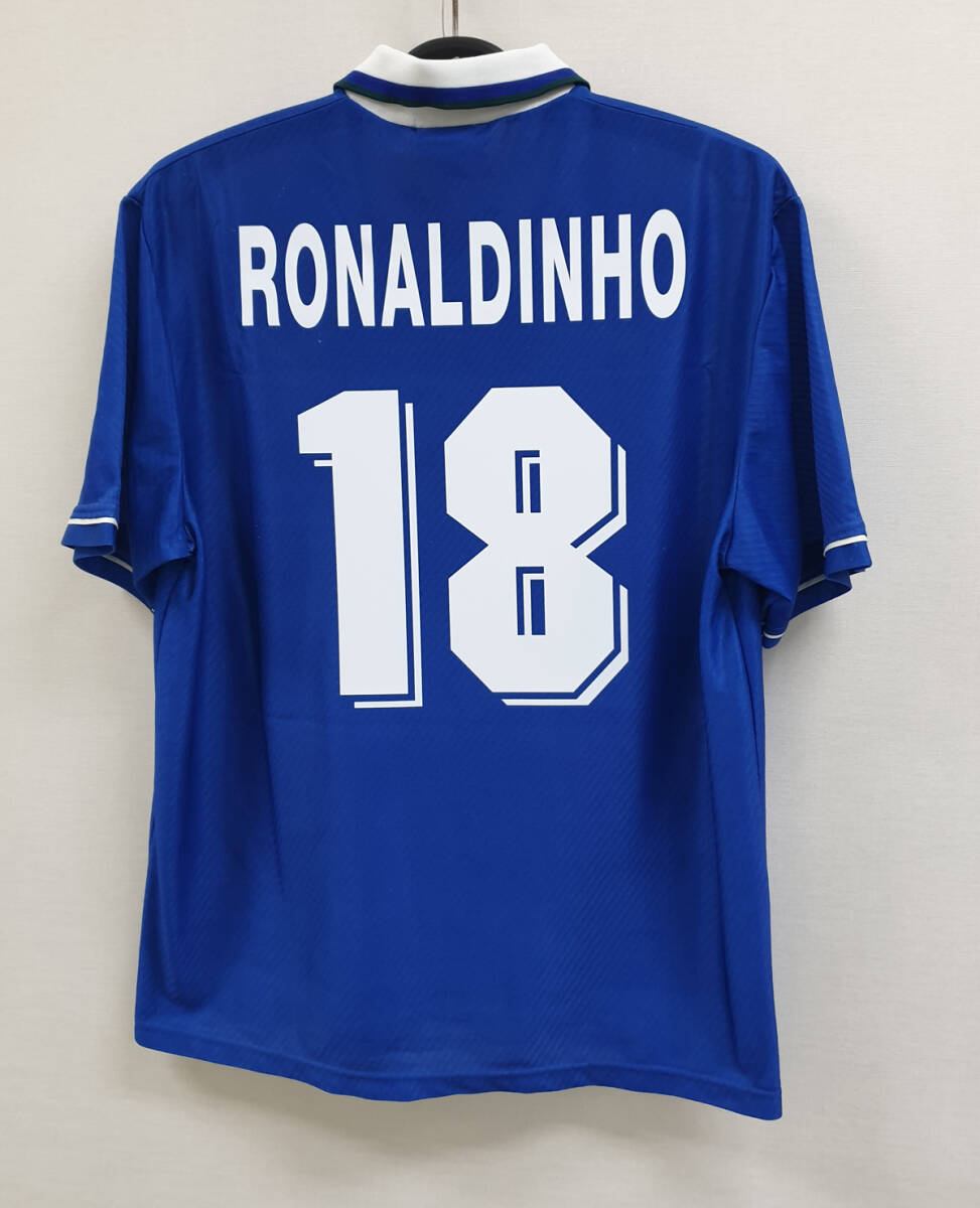 96 ブラジル Brazil(H)#18 ロナウジーニョ RONALDINHO umbro正規(guī) 1996 アトランタオリンピック M