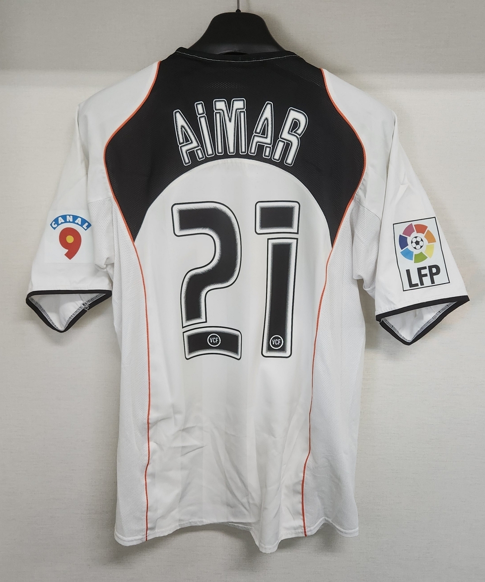 国内正規 未使用長期保管品 04/05 バレンシア #21 アイマール 04-05 バレンシア Valencia VCF(H)#21 アイマール AIMAR 半袖