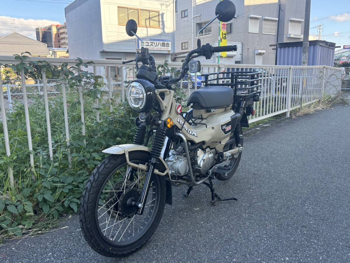 福岡県 福岡市 博多区から ホンダ CT125 ハンターカブ 逆車 低走行 好調 売り切ります