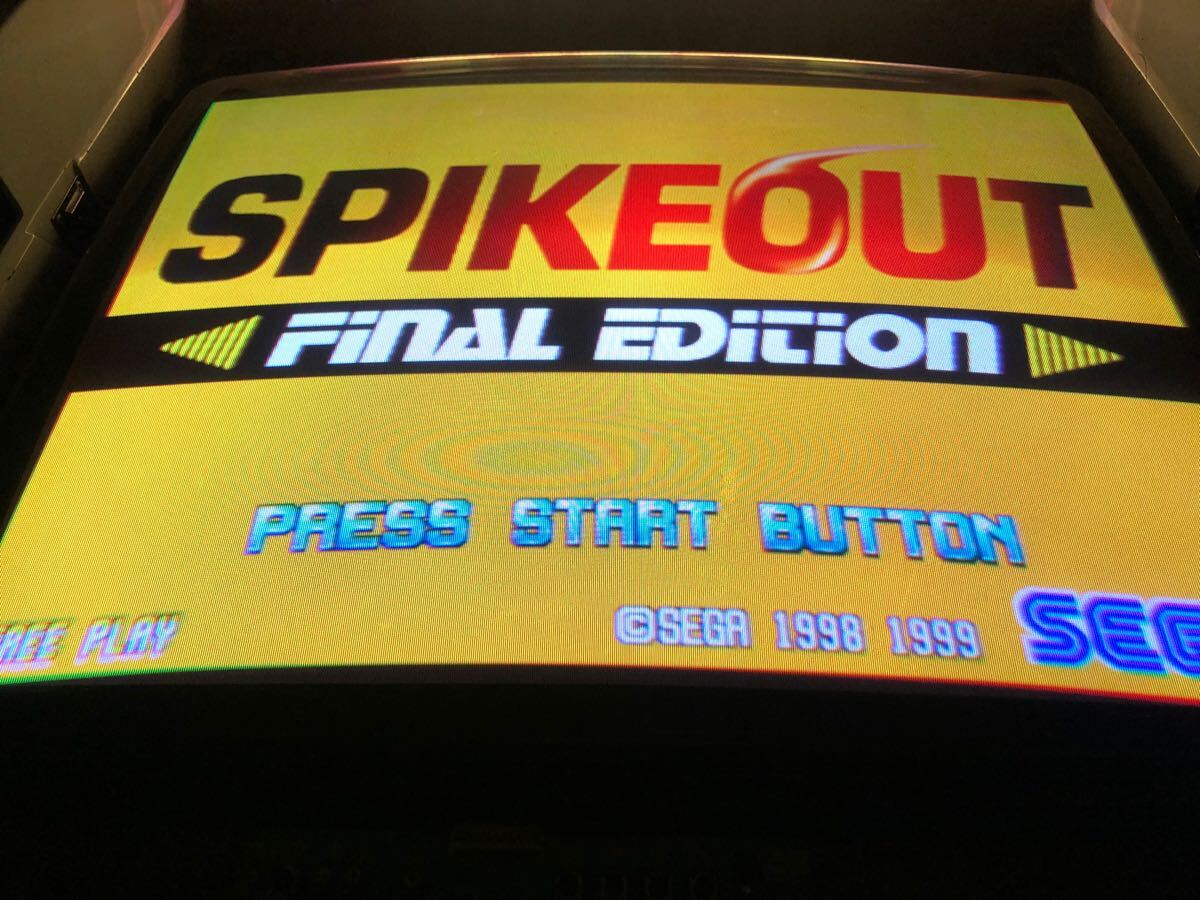 SEGA セガ 基板 アーケード SPIKEOUT スパイクアウト ファイナル SEGA セガ 基板 アーケード SPIKEOUT スパイクアウト ファイナル