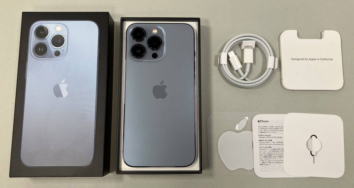 【バッテリー89%】iPhone 13Pro シエラブルー 512GB 美品！ 美品】 Apple iPhone 13 Pro 512GB バッテリー89% シエラブルー