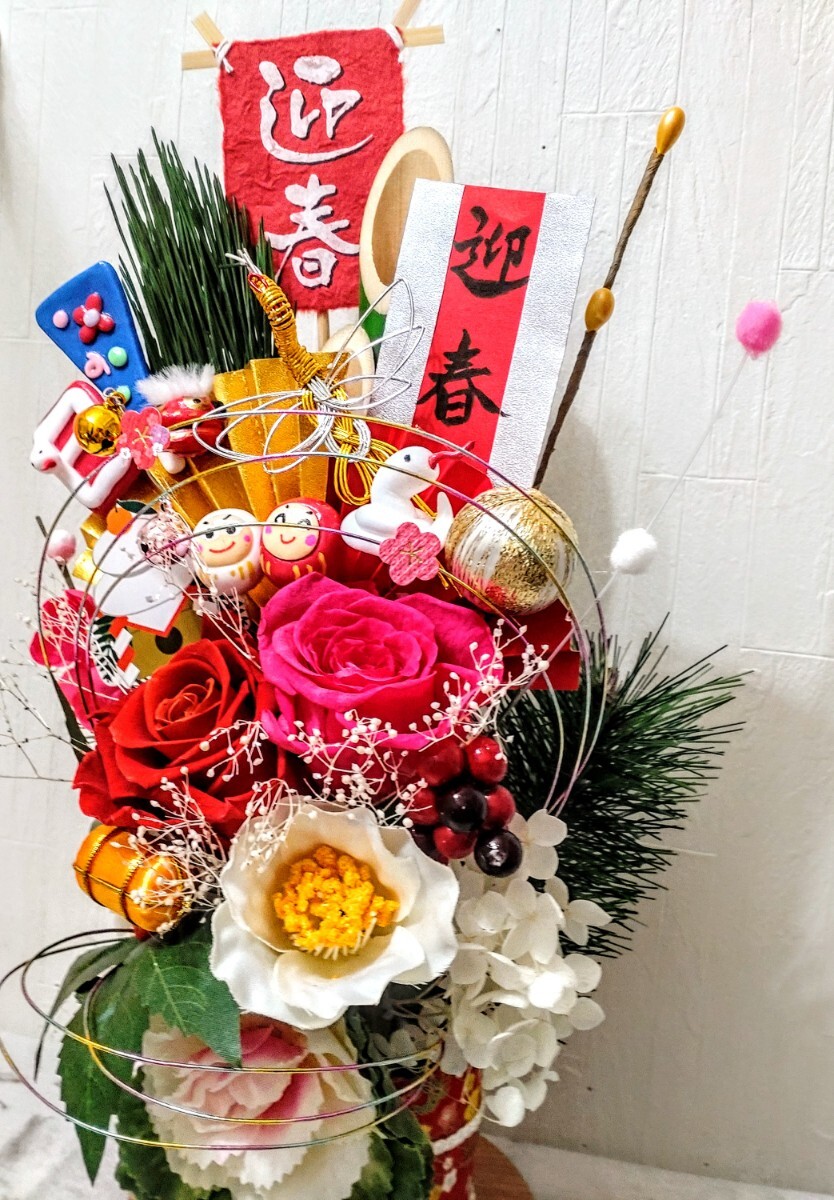 * new work * New Year arrange * preserved flower * better fortune *. pine * one point thing * popular *. spring *. year * leaf ..* rose *...*.