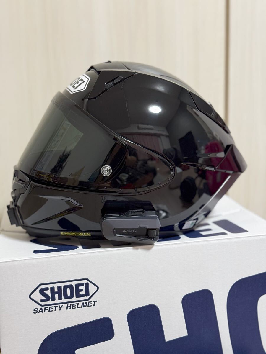 SHOEI X-FIFTEEN X-15 ブラック サイズ L (Cardo Packtalk Edge SHOEI X-FIFTEEN X-15 ブラック サイズ L (Cardo Packtalk Edge