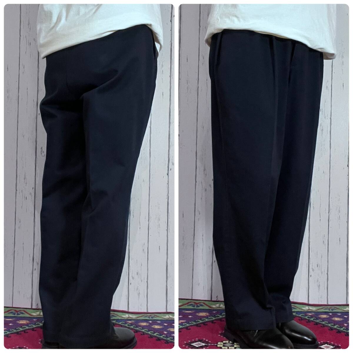 00s USA製 DOCKERS ドッカーズ W38 L29 ネイビー 紺 Classic Fit 00s USA製 DOCKERS ドッカーズ W38 L29 ネイビー 紺 Classic Fit