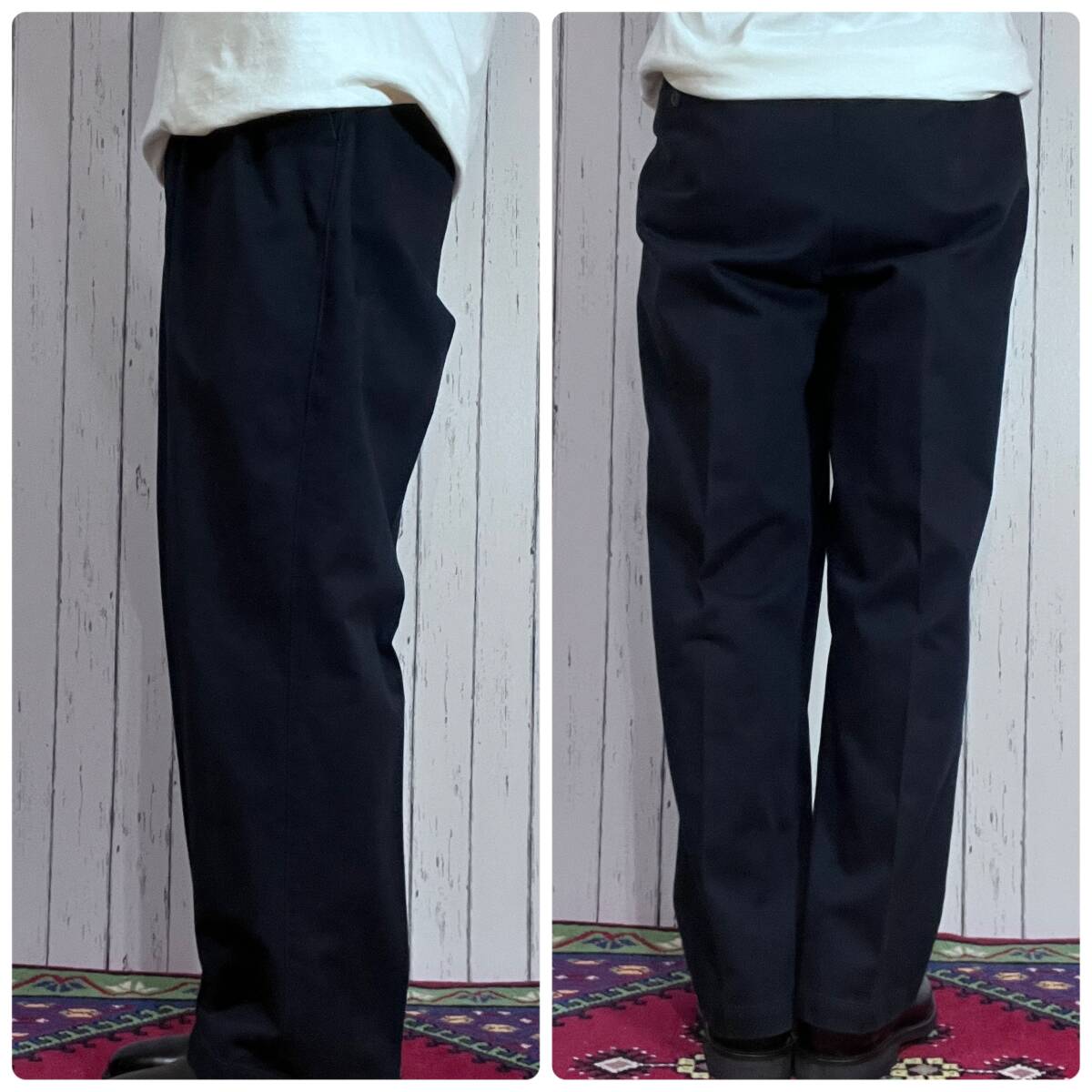 00s USA製 DOCKERS ドッカーズ W38 L29 ネイビー 紺 Classic Fit 00s USA製 DOCKERS ドッカーズ W38 L29 ネイビー 紺 Classic Fit