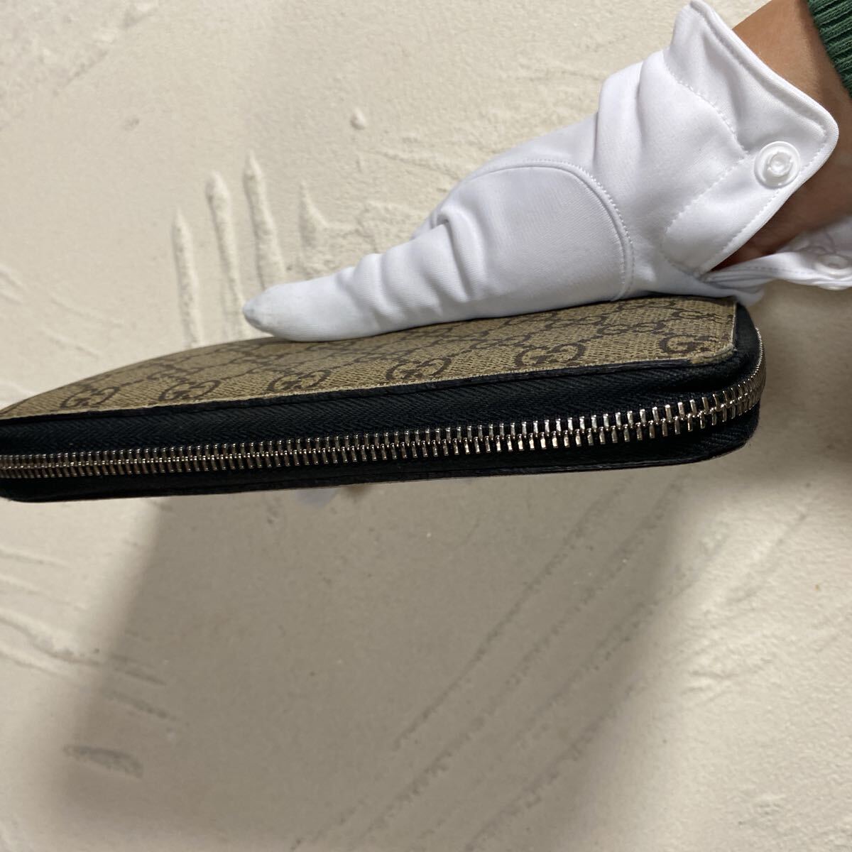 GUCCI グッチ キングスネーク 長財布 ラウンドファスナー GG GUCCI グッチ キングスネーク 長財布 ラウンドファスナー GG