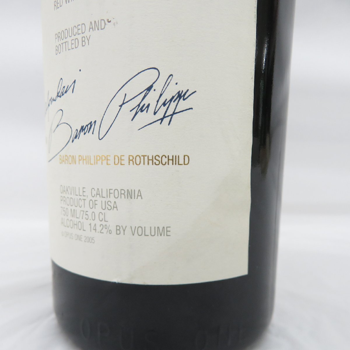 OPUS ONE(オーパスワン)2003 14.2% 750ml G21C260004|ワイン OPUS ONE(オーパスワン)2003 14.2% 750ml G21C260004|ワイン