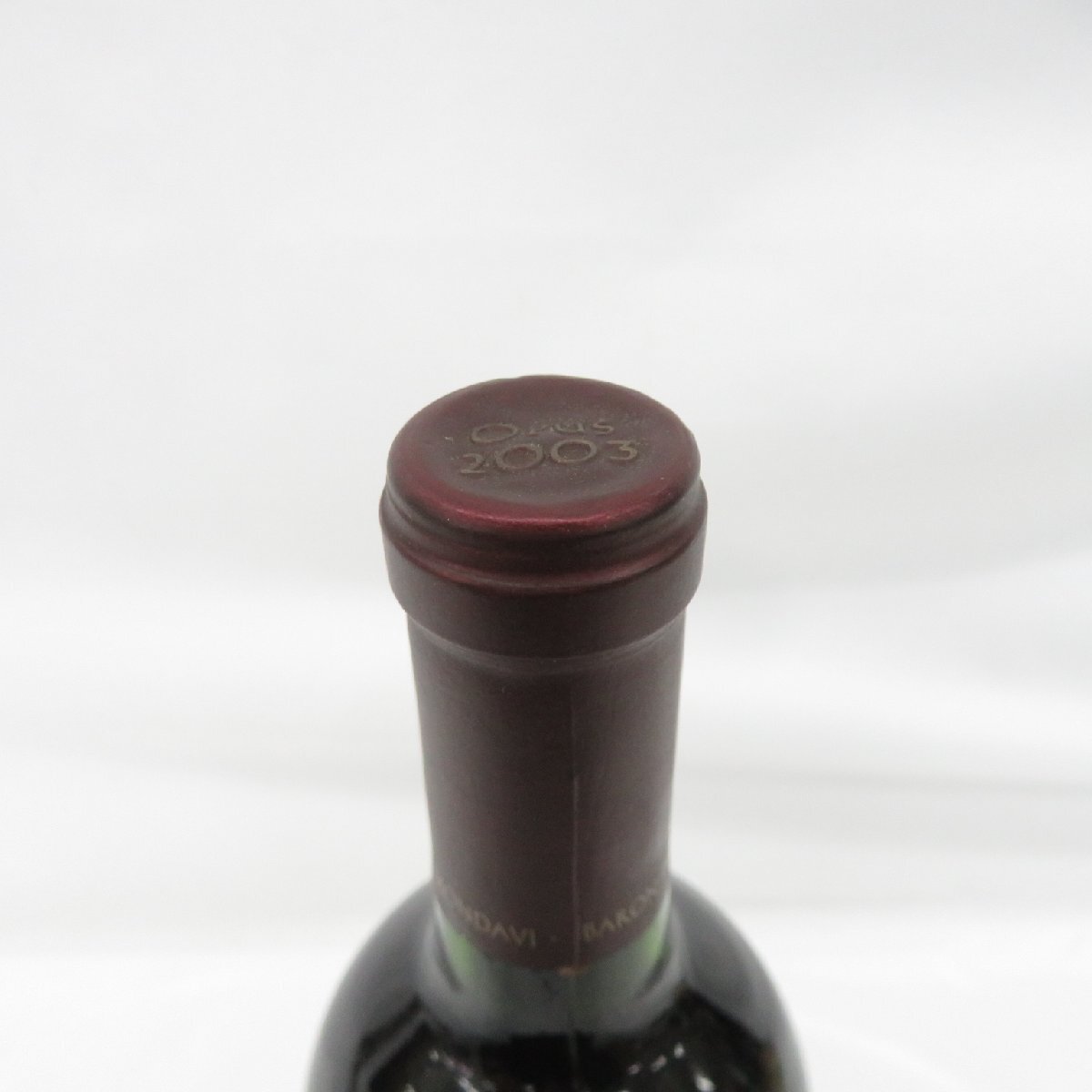 OPUS ONE(オーパスワン)2003 14.2% 750ml G21C260004|ワイン OPUS ONE(オーパスワン)2003 14.2% 750ml G21C260004|ワイン