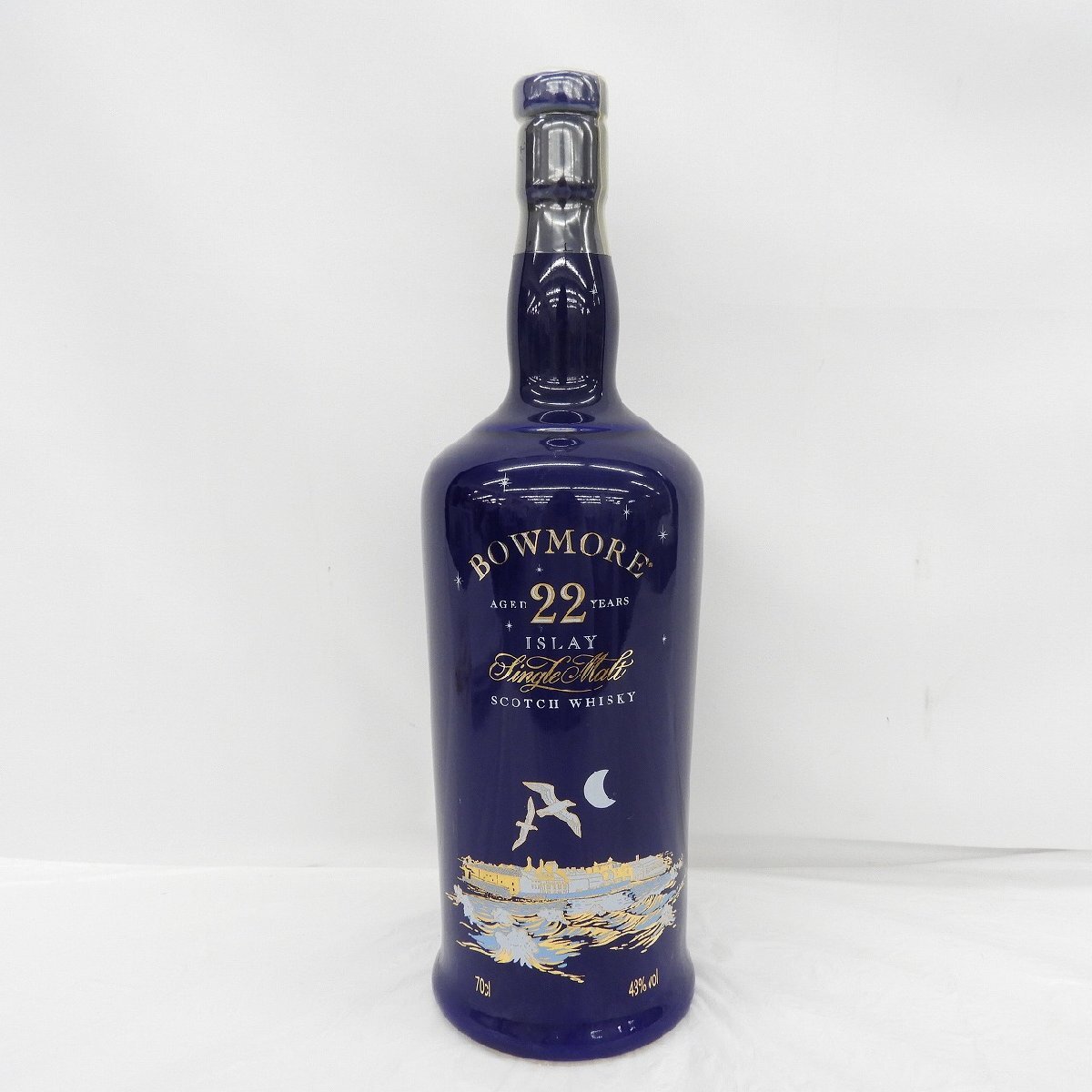 【未開栓】BOWMORE ボウモア 22年 ナイトフライ セラミックボトル アイラ シングルモルト ウイスキー 700ml 43% 1448g 11713247 1117