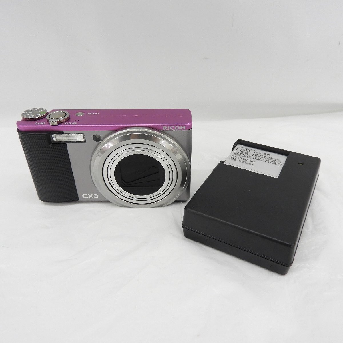 【中古品】RICOH リコー デジタルカメラ CX3 11715343 1117