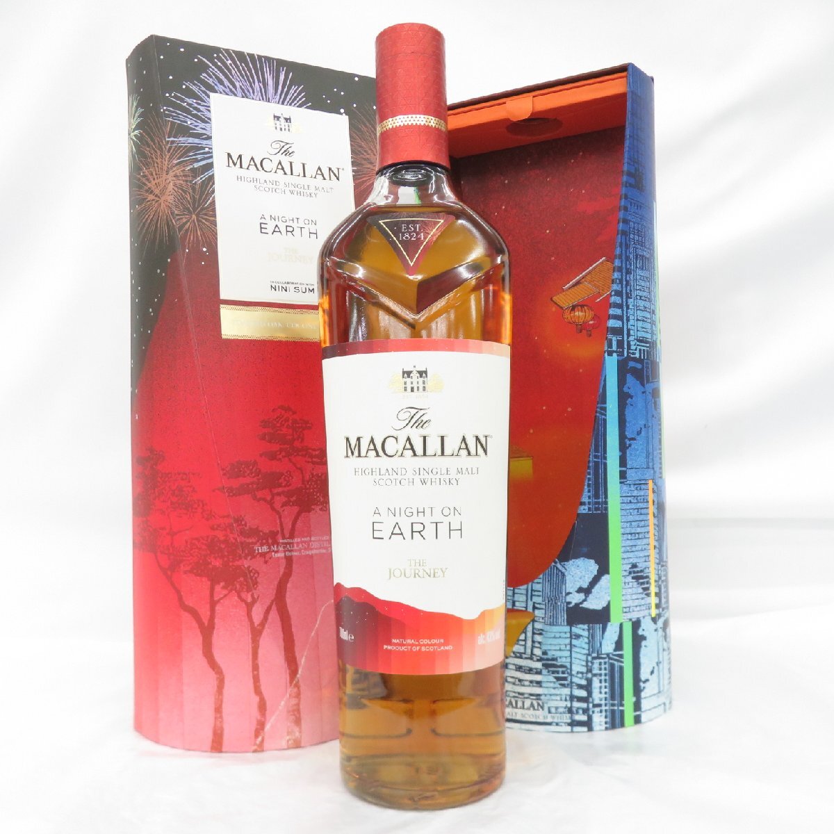 【未開栓】The MACALLAN ザ・マッカラン ア・ナイト・オン・アース ザ・ジャーニー ウイスキー 700ml 43% 箱付 11717654 1118