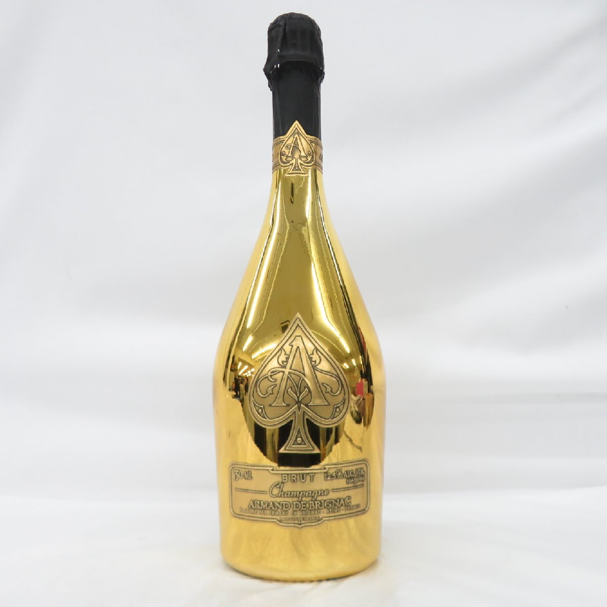 1円～【未開栓】ARMAND DE BRIGNAC アルマン・ド・ブリニャック ブリュット ゴールド シャンパン 750ml 12.5% 907352151 1118