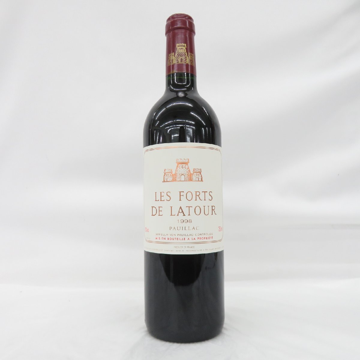 【未開栓】LES FORTS DE LATOUR レ・フォール・ド・ラトゥール 1998 赤 ワイン 750ml 13% 11714323 1118