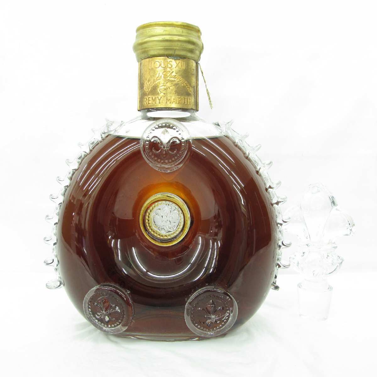 【未開栓】REMY MARTIN レミーマルタン ルイ13世 金キャップ バカラボトル ブランデー 700ml 40% 替え栓付 ※羽カケあり 11718365 1120