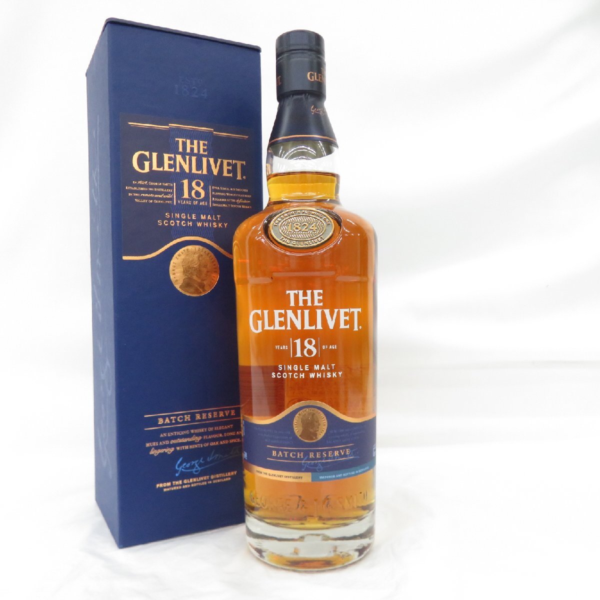 未開栓 ザ グレンリベット 12年 The Glenlivet 1L 43% ザ・グレンリベット12年 700ml 40度 / THE GLENLIVET 12YEARS