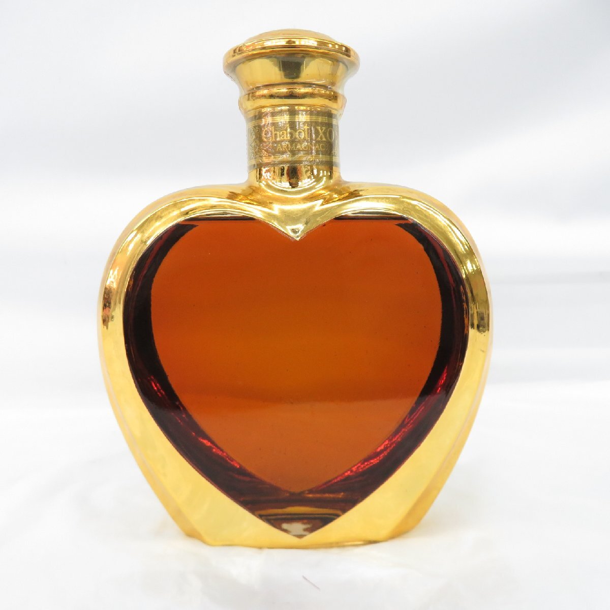 同梱OK商品】CHABOT XO シャボー XO ハート型ボトル ブランデー 同梱OK商品】CHABOT XO シャボー XO ハート型ボトル ブランデー