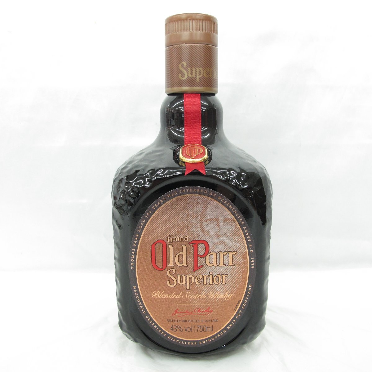 1円～【未開栓】Old Parr オールドパー スペリオール ウイスキー 750ml 43％ 11719068 1125