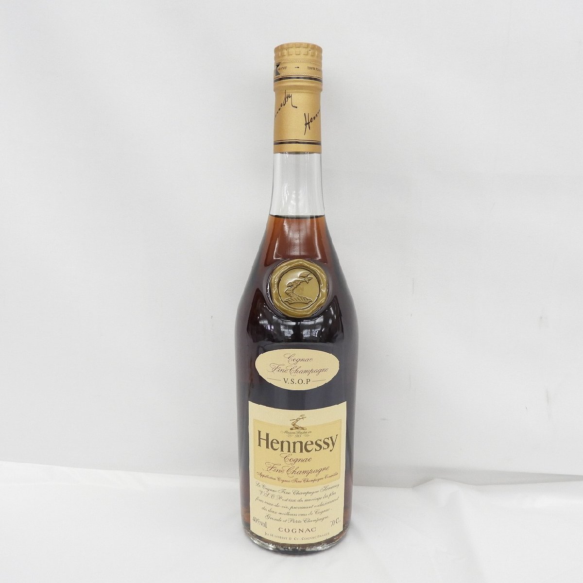 未開栓 Hennessy VSOP ファインシャンパーニュ ヘネシー 古酒 1円～【未開栓】Hennessy ヘネシー VSOP ファインシャンパーニュ