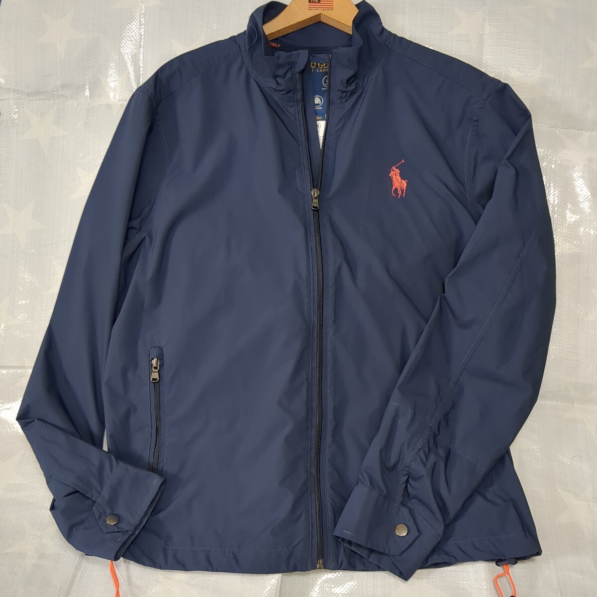 【美品】POLO GOLF/ ラルフローレン/ラウンドジャケットMサイズ