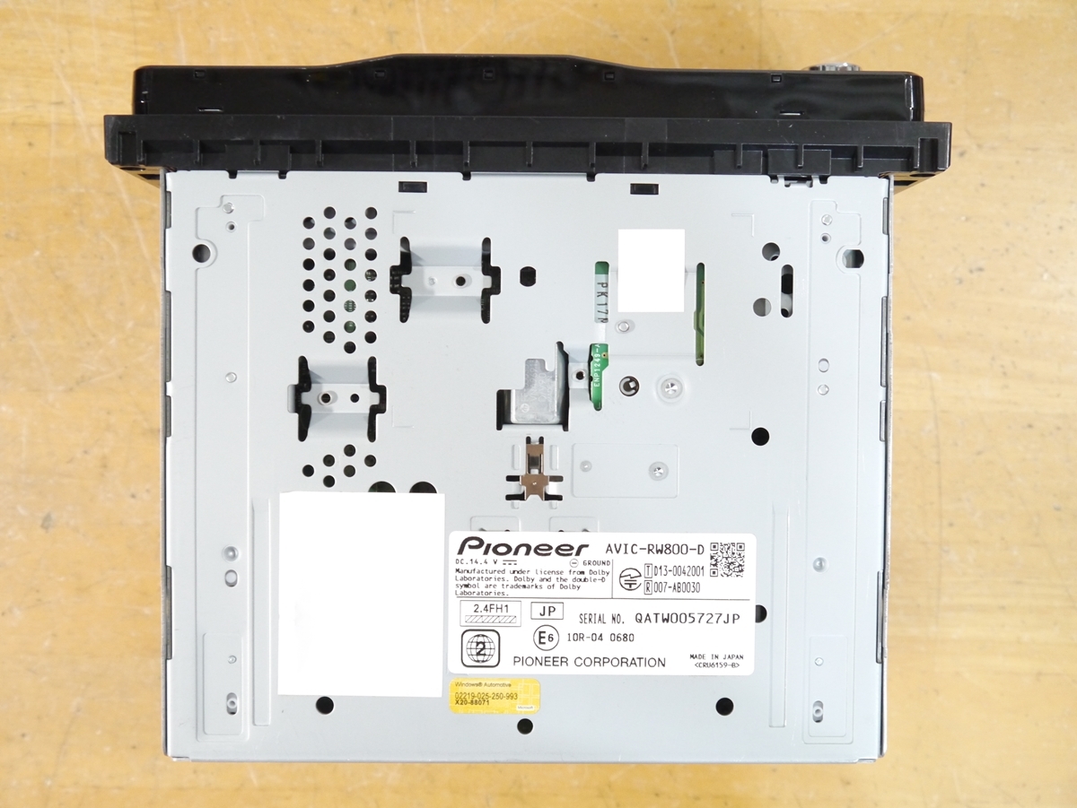 !_[1125(9] AVIC-RW800-D 2024 год новейший карта * Orbis не использовался антенна есть простая в использовании навигация ("Raku Navi") Full seg /DVD/Bluetooth/SD/USB/iPod/ запись carrozzeria