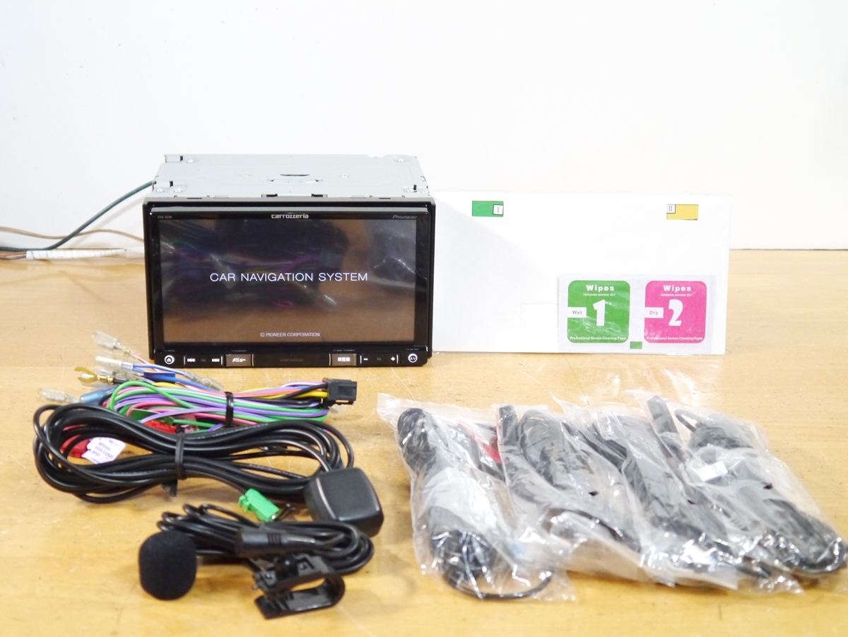 【1126(1】 AVIC-RZ99 2024年最新地図 オービス 未使用アンテナ付 フルセグ/DVD/Bluetooth/録音/HDMI/USB/SD/iPod カロッツェリア