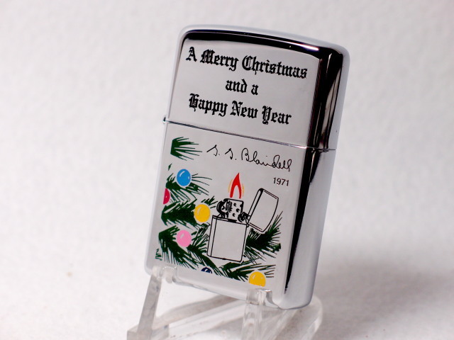  limited goods hard-to-find ZIPPO*A Merry Christmas and a Happy New Year*2007 year /2 panel design / out of print goods / hard-to-find 