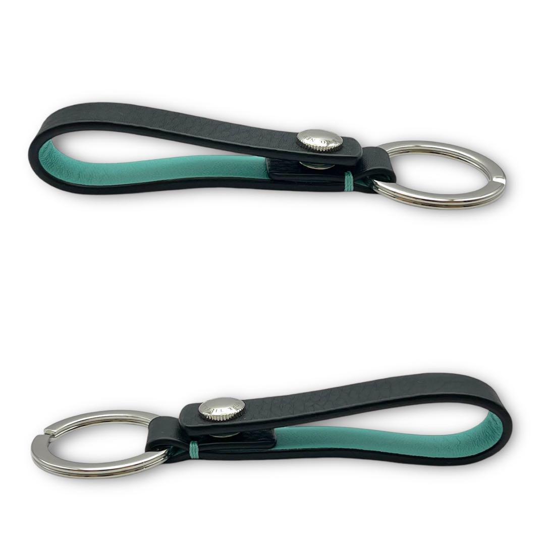 未使用品】Tiffany&Co ティファニー レザー キーリング 未使用品】Tiffany&Co ティファニー レザー キーリング