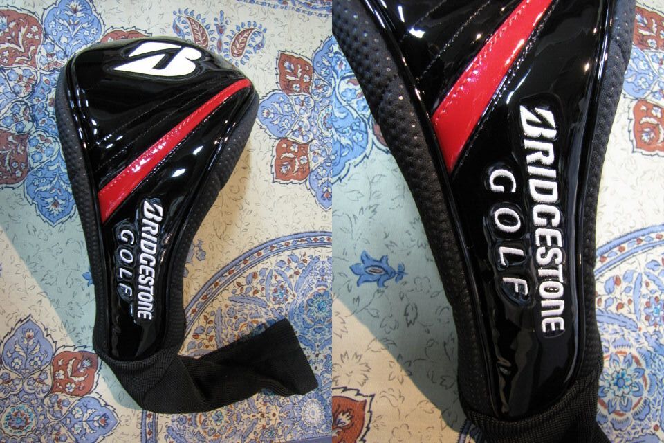♪新品 BRIDGESTONE GOLF DR用 HCG21B 46 限定Model W#1 BK(黒) 合成皮革エナメル素材