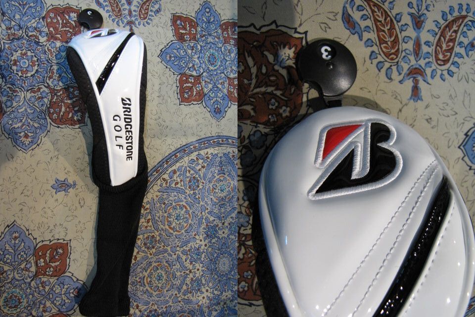 ♪新品 BRIDGESTONE GOLF Ut用 HCG21B UT 限定Model WH(白) 合成皮革エナメル素材