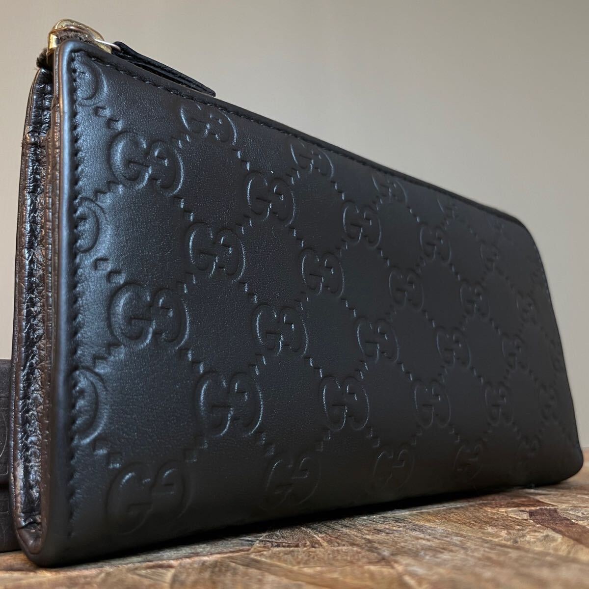 希少 箱付 美品 GUCCI グッチ ラウンドジップ ファスナー パイソン バンブー タッセル マルチカラー エキゾチックレザー 長財布 ウォレット 極美品 GUCCI 希少カラー インターロッキング ゴールドロゴ 金具