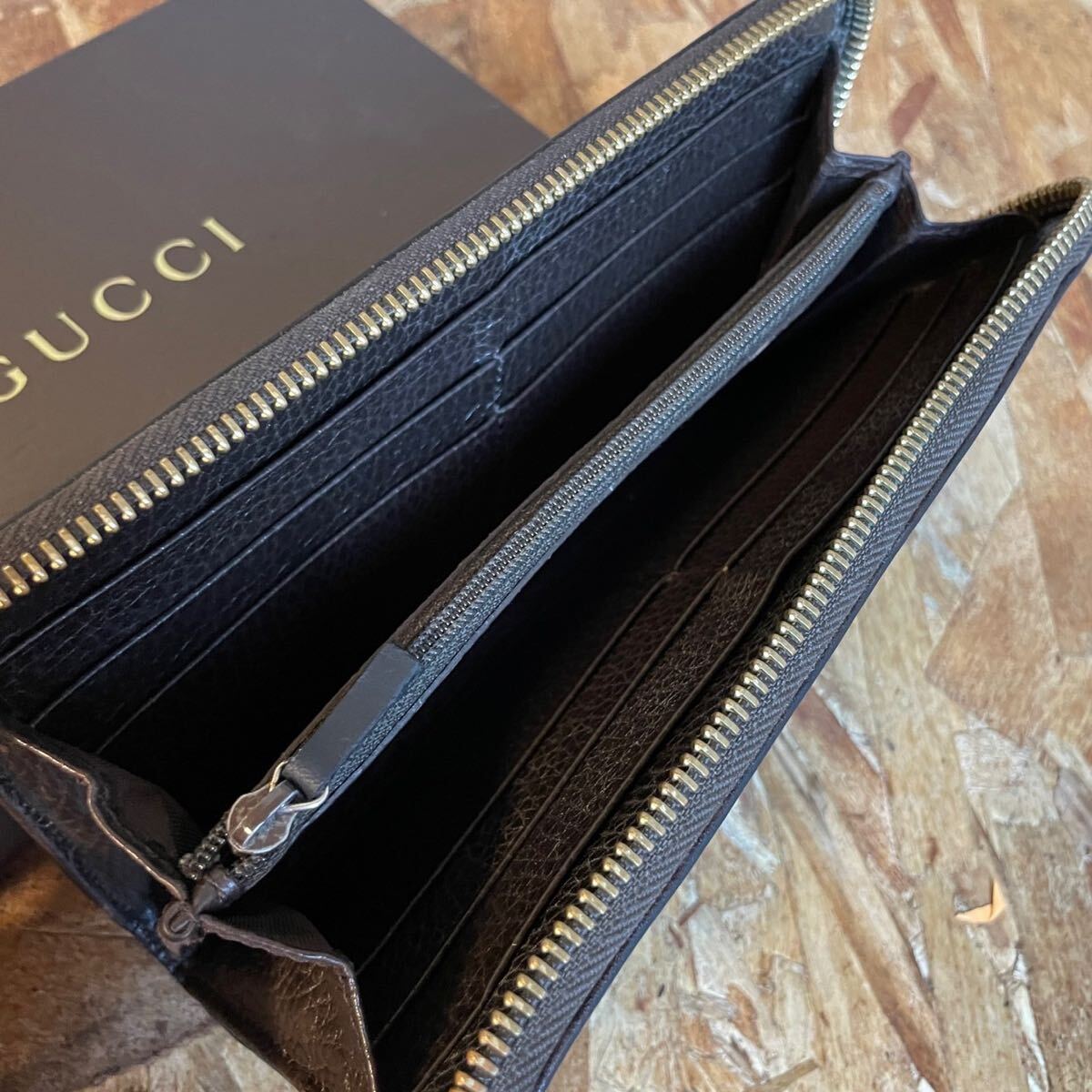 希少 箱付 美品 GUCCI グッチ ラウンドジップ ファスナー パイソン バンブー タッセル マルチカラー エキゾチックレザー 長財布 ウォレット 極美品 GUCCI 希少カラー インターロッキング ゴールドロゴ 金具
