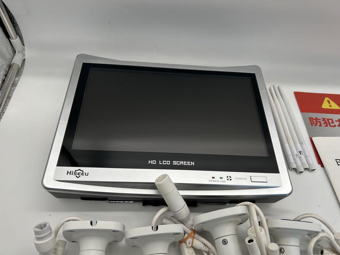 Hiseeu 防犯カメラ 4台セット WK-12V-4HB315-CT Hiseeu 防犯カメラ 4台セット WK-12V-4HB315-CT