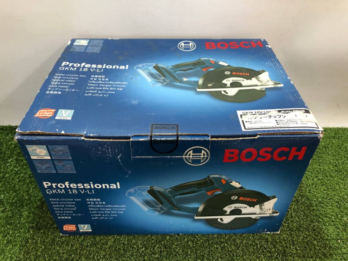 未使用品】BOSCH 18Vバッテリーチップソーカッター GKM18V-LIH 未使用品】BOSCH 18Vバッテリーチップソーカッター GKM18V-LIH