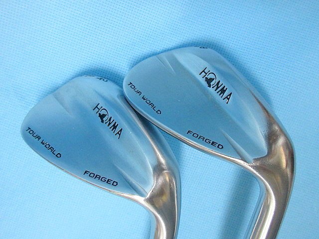 中古2本 本間/ホンマ TOUR WORLD TW-W ウェッジ 2015y 52&58-12° ダイナミックゴールド DG S300