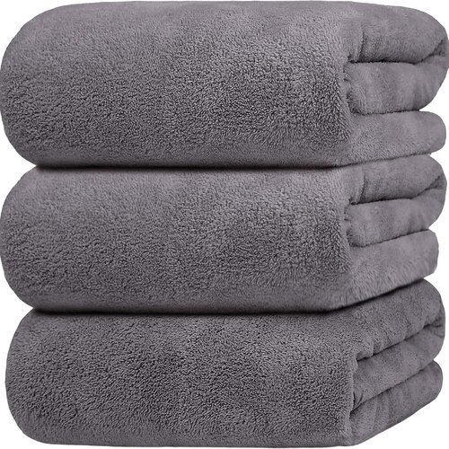  new goods bath towel anti-bacterial deodorization bath supplies . water speed . bath finished durability towel 70*140c gray 3 pieces set AYO 143