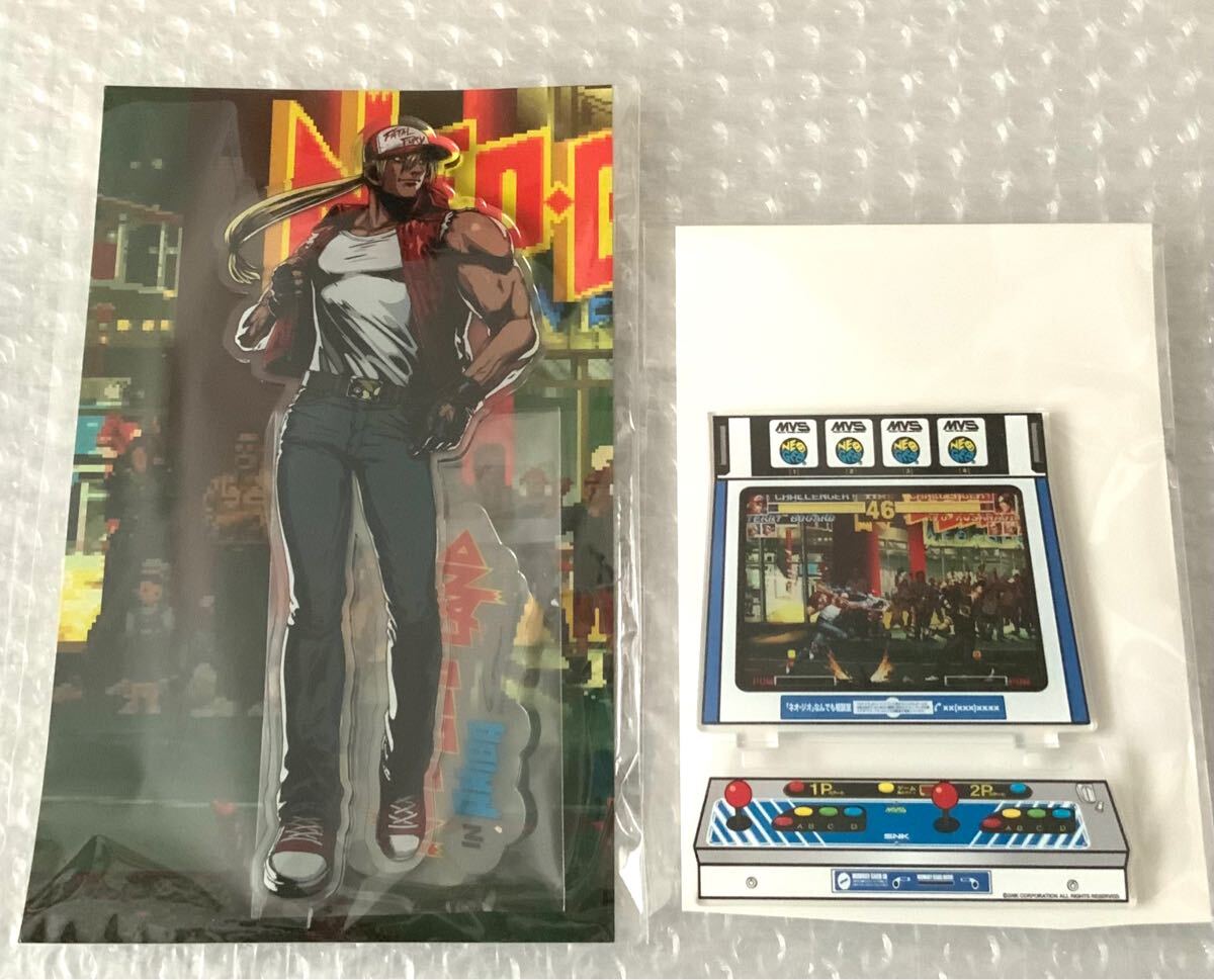 SNK NEOGEO LAND アクリルスタンド テリー おぐらえいすけ描き SNK NEOGEO LAND アクリルスタンド テリー おぐらえいすけ描き
