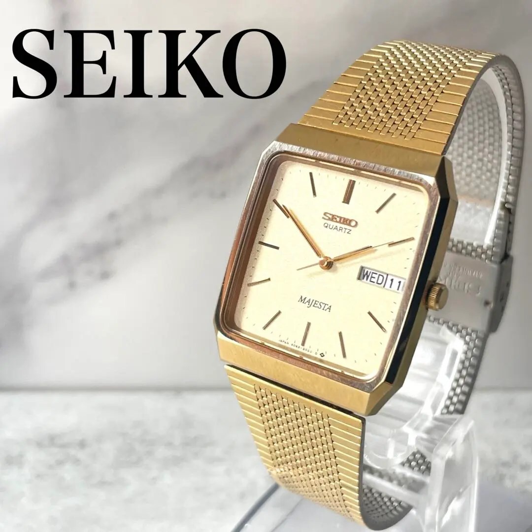 稼動品 ヴィンテージ 美品 SEIKO マジェスタ デイデイト 腕時計 稼動品 ヴィンテージ 美品 SEIKO マジェスタ デイデイト 腕時計