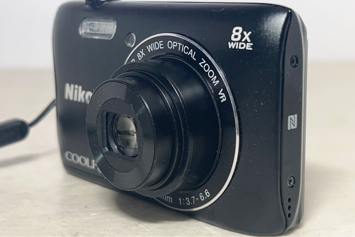 Nikon ニコン COOLPIX S3700 コンパクトデジタルカメラ ブラック